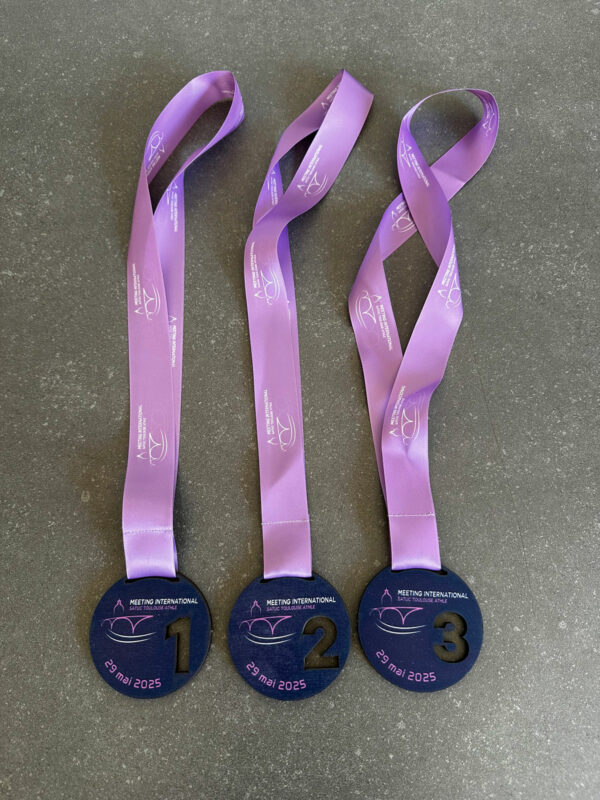 Médailles pour le Meeting International de Toulouse du SATUC - 2025